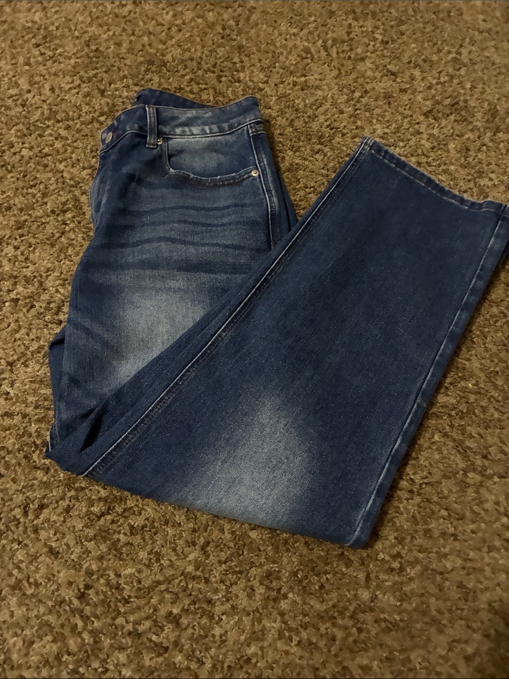 Flamingals Mid-Rise Straight leg baggy boyfriend jeans XL - Picture 8 of 8